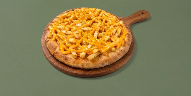 Cheddar & πατάτες τηγανητές