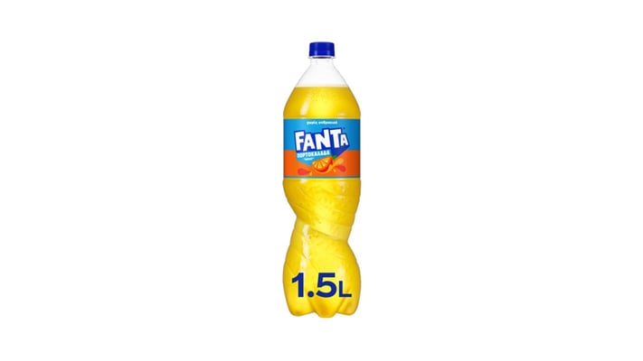 Fanta Πορτοκαλάδα Μπλε 1.5lt